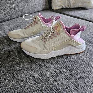 Nike Womens Air Huarache Run Ultra 819151-009 Ivory Running Shoes